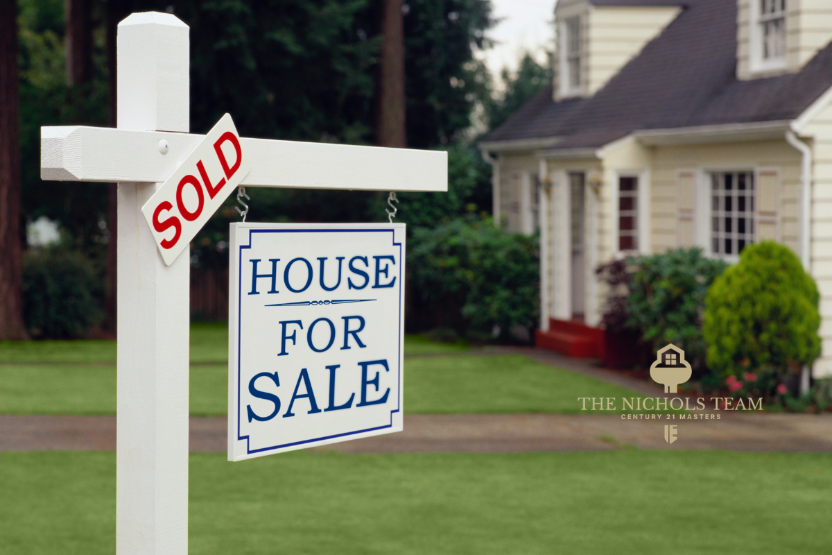 Sold house sign in front of home representing Nipomo Real Estate market activity in Nipomo California